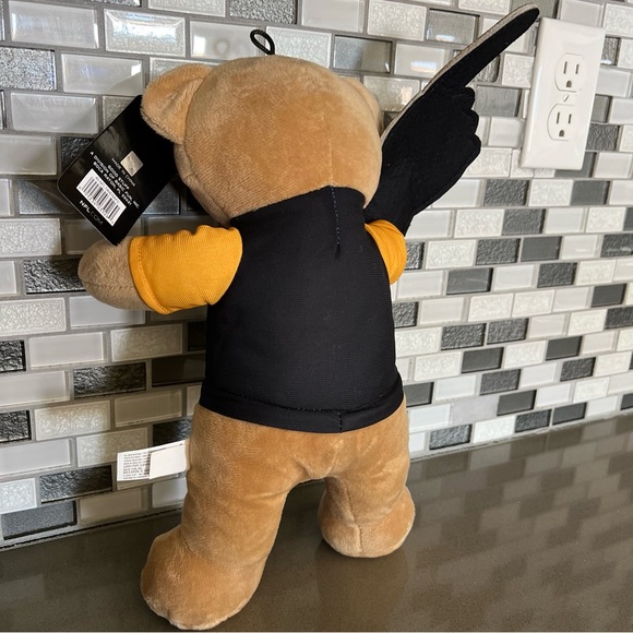 Pittsburgh Steelers NFL Football Bear Plush #1 Finger T-Shirt / 14” / BRAND NEW - Picture 8 of 16